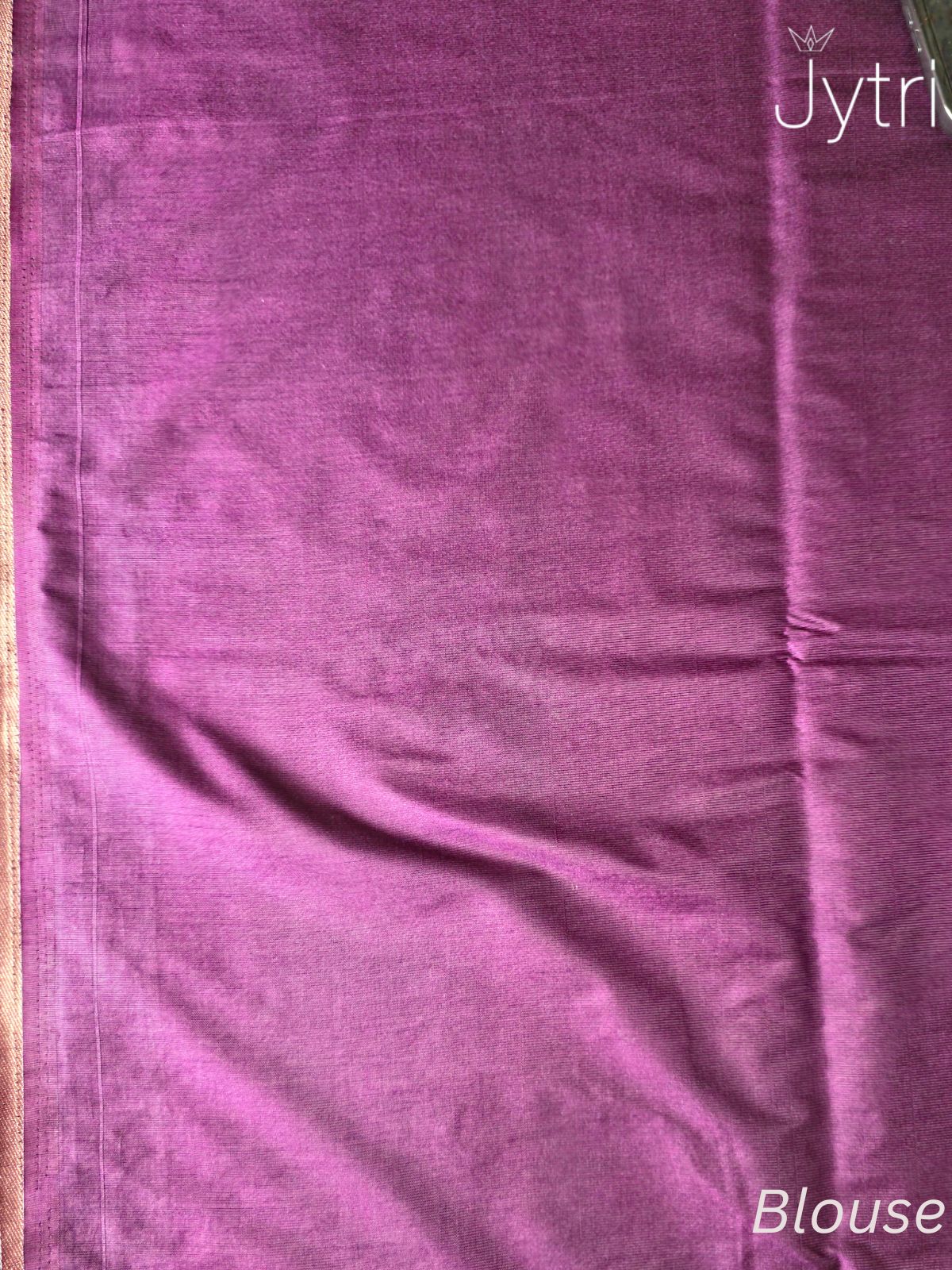 Deep Plum Blouse Piece