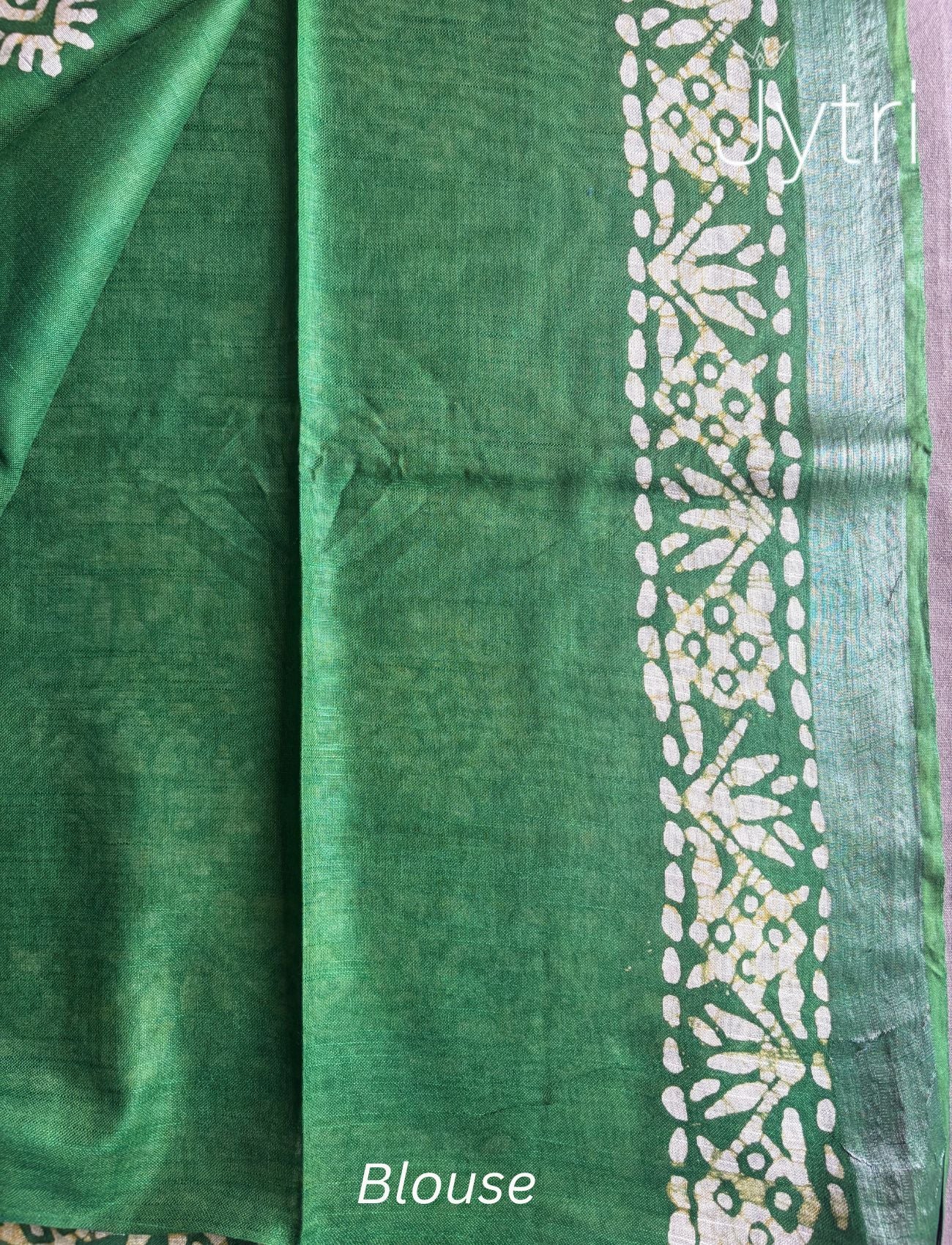 Forest Green Blouse Piece