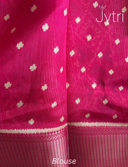 Crimson Pink Blouse Piece