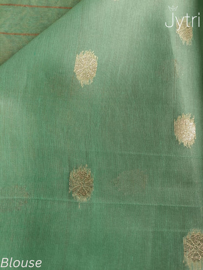Pastel Green Blouse Piece