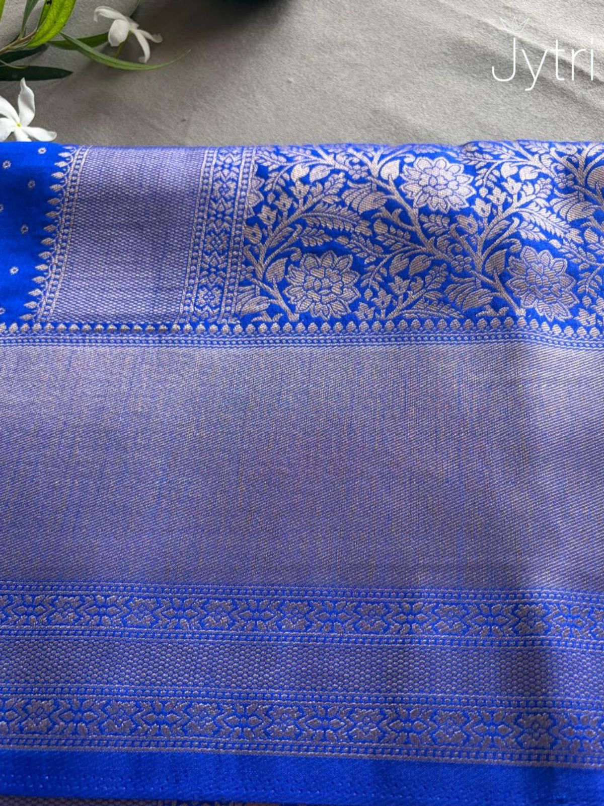 Royal Blue Festive Saree